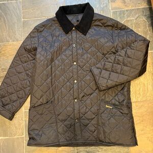 Barbour Black Quilted Puffer Jacket